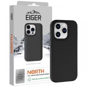 Eiger Husa North Case iPhone 15 Pro Black Eiger Husa North Case iPhone 15 Pro Black
