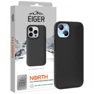Eiger Husa North Case iPhone 15 Plus Black Eiger Husa North Case iPhone 15 Plus Black