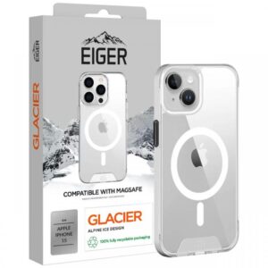 Eiger Husa Glacier Magsafe Case iPhone 15 Clear Eiger Husa Glacier Magsafe Case iPhone 15 Clear