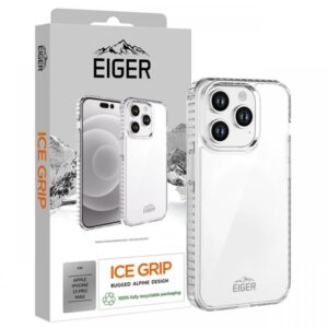 Eiger Husa Ice Grip iPhone 15 Pro Max Clear Eiger Husa Ice Grip iPhone 15 Pro Max Clear