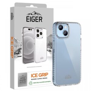 Eiger Husa Ice Grip iPhone 15 Plus Clear Eiger Husa Ice Grip iPhone 15 Plus Clear