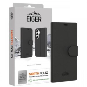 Eiger Husa North Folio Case Samsung Galaxy S24 Ultra Black Eiger Husa North Folio Case Samsung Galaxy S24 Ultra Black