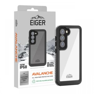 Eiger Husa Avalanche Samsung Galaxy S24 Black Eiger Husa Avalanche Samsung Galaxy S24 Black