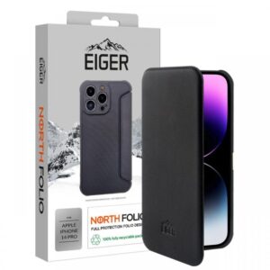 Eiger Husa North Folio Case iPhone 14 Pro Negru Eiger Husa North Folio Case iPhone 14 Pro Negru