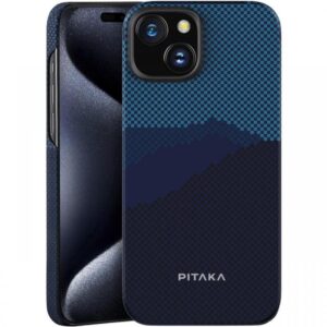 Pitaka Husa MagEZ 4 StarPeak Over the horizon 1500D, Aramida MagSafe iPhone 15 Pitaka Husa MagEZ 4 StarPeak Over the horizon 1500D, Aramida MagSafe iPhone 15