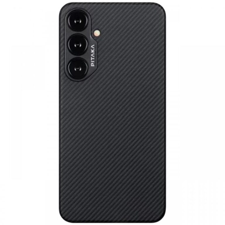 Pitaka Husa MagEZ 4 Aramida 600D Samsung Galaxy S24 Plus, MagSafe, Negru / Gri
