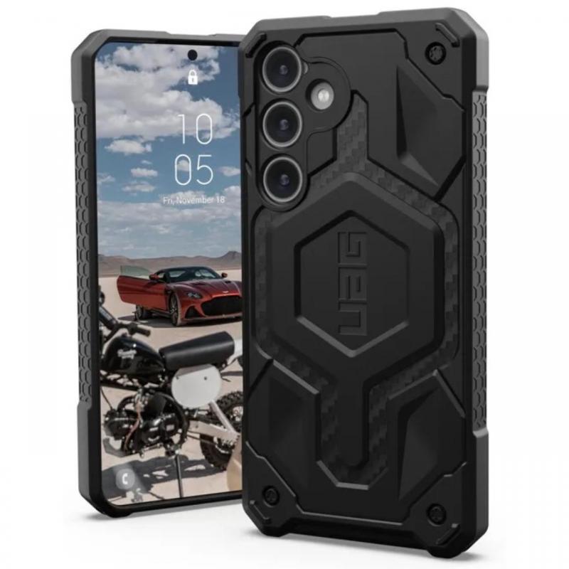 UAG Husa Monarch Pro Samsung Galaxy S24 Plus Carbon Fiber UAG Husa Monarch Pro Samsung Galaxy S24 Plus Carbon Fiber