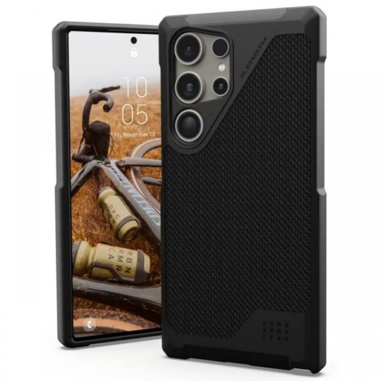 UAG Husa Metropolis LT Magsafe Samsung Galaxy S24 Ultra Kevlar Black