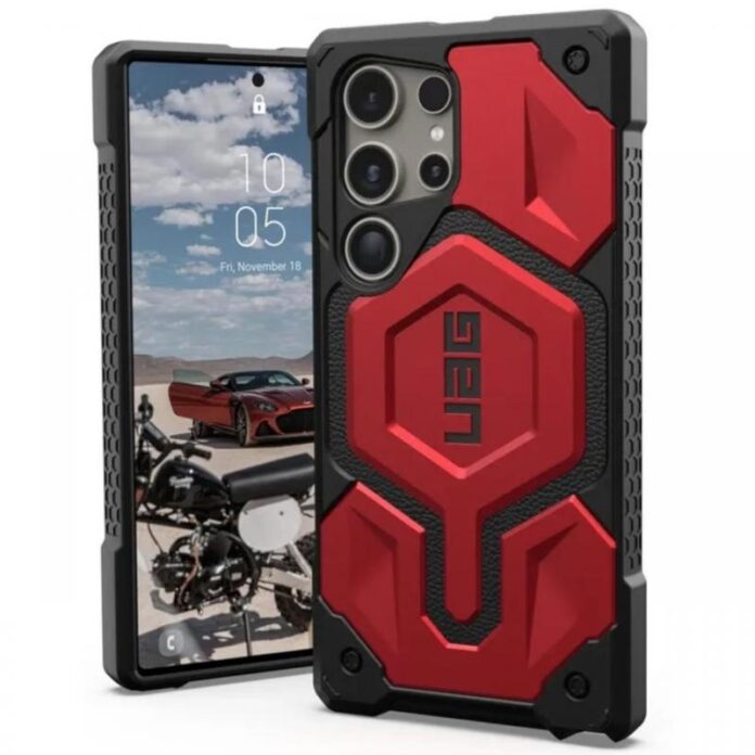 UAG Husa Monarch Pro Samsung Galaxy S24 Ultra Crimson UAG Husa Monarch Pro Samsung Galaxy S24 Ultra Crimson