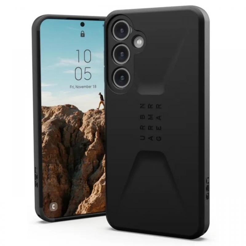 UAG Husa Civilian Series Samsung Galaxy S24 Plus Black UAG Husa Civilian Series Samsung Galaxy S24 Plus Black