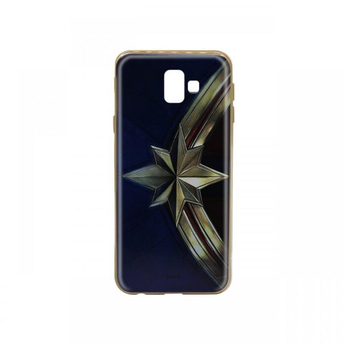 Husa Samsung Galaxy J6 Plus Marvel Silicon Captain Marvel 001 Gold Husa Samsung Galaxy J6 Plus Marvel Silicon Captain Marvel 001 Gold