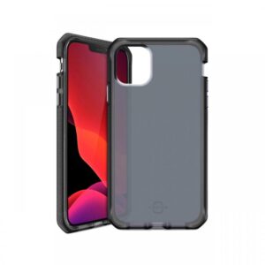 Husa iPhone 12 Pro Max IT Skins Supreme Frost Grey & Black Husa iPhone 12 Pro Max IT Skins Supreme Frost Grey & Black