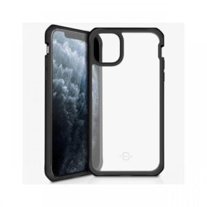 Husa iPhone 11 Pro Max IT Skins Hybrid Solid Plain Coral & Transparent (antishock) Husa iPhone 11 Pro Max IT Skins Hybrid Solid Plain Coral & Transparent (antishock)