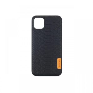 Husa iPhone 11 Pro Meleovo Python Black (placuta metalica integrata) Husa iPhone 11 Pro Meleovo Python Black (placuta metalica integrata)