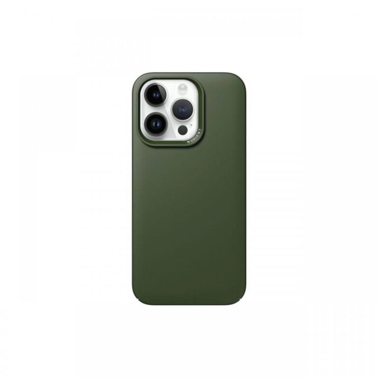 Husa iPhone 14 Pro Nudient Thin Kaki