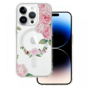 Tel Protect Husa Flower Magsafe iPhone 15 Pro Max Design 1 Tel Protect Husa Flower Magsafe iPhone 15 Pro Max Design 1