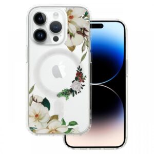 Tel Protect Husa Flower Magsafe iPhone 14 Pro Design 3 Tel Protect Husa Flower Magsafe iPhone 14 Pro Design 3