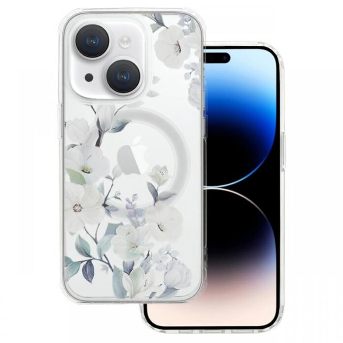 Tel Protect Husa Flower Magsafe iPhone 15 Design 4 Tel Protect Husa Flower Magsafe iPhone 15 Design 4
