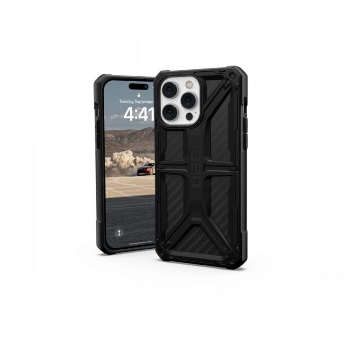 Husa iPhone 14 Pro Max UAG Monarch Series Carbon Fiber, military drop tested Husa iPhone 14 Pro Max UAG Monarch Series Carbon Fiber, military drop tested