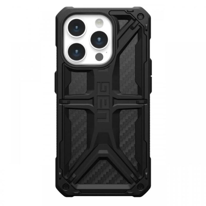 UAG Husa Monarch Series iPhone 15 Pro Max Carbon Black UAG Husa Monarch Series iPhone 15 Pro Max Carbon Black