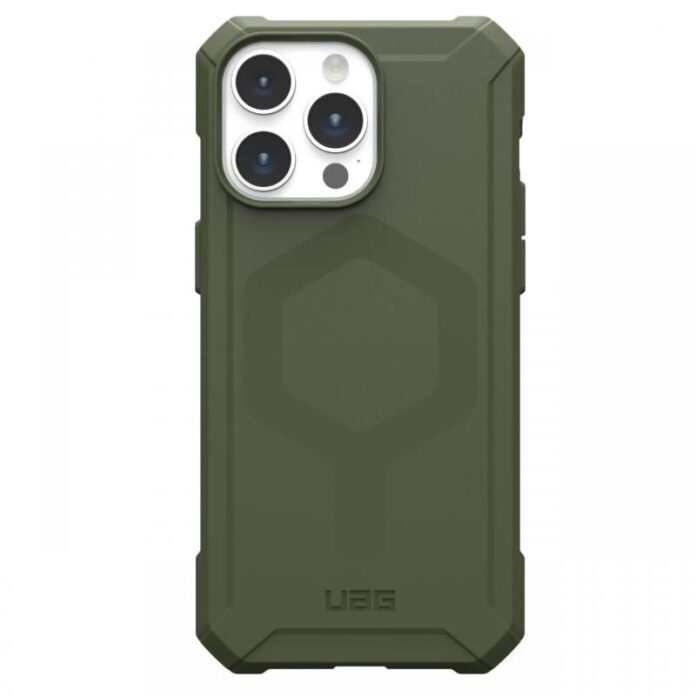 UAG Husa Essential Armor Magsafe iPhone 15 Pro Max Olive Drab UAG Husa Essential Armor Magsafe iPhone 15 Pro Max Olive Drab