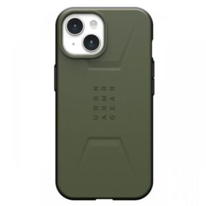 UAG Husa Civilian Magsafe iPhone 15 Olive Drab UAG Husa Civilian Magsafe iPhone 15 Olive Drab