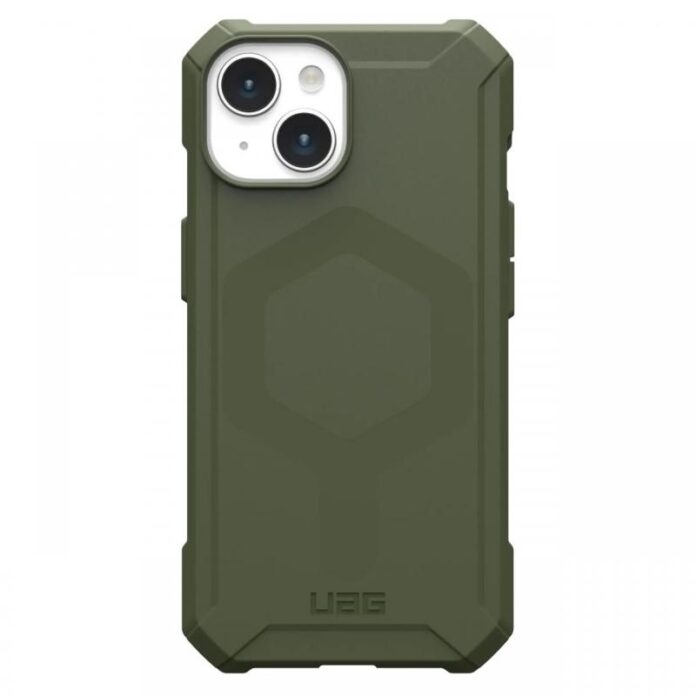 UAG Husa Essential Armor Magsafe iPhone 15 Olive Drab UAG Husa Essential Armor Magsafe iPhone 15 Olive Drab