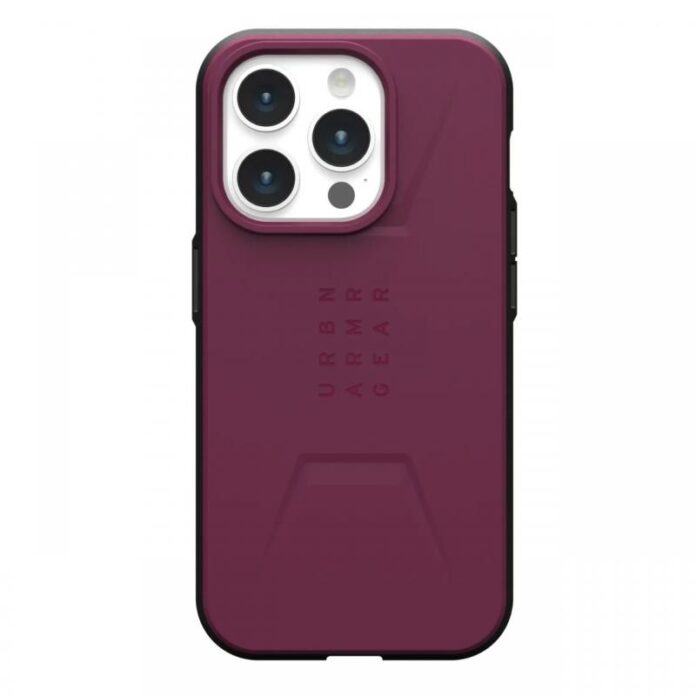 UAG Husa Civilian Magsafe iPhone 15 Pro Max Bordeaux UAG Husa Civilian Magsafe iPhone 15 Pro Max Bordeaux