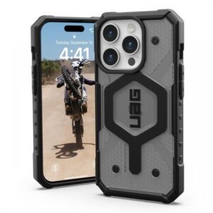 UAG Husa Pathfinder Magsafe iPhone 15 Pro Max Ash UAG Husa Pathfinder Magsafe iPhone 15 Pro Max Ash
