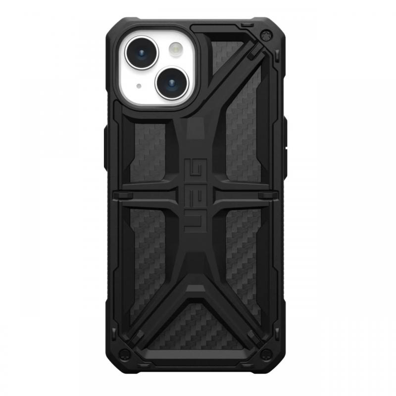 UAG Husa Monarch Series iPhone 15 Plus Carbon Fiber UAG Husa Monarch Series iPhone 15 Plus Carbon Fiber