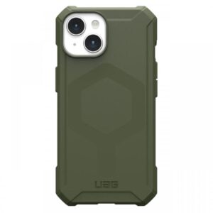 UAG Husa Essential Armor Magsafe iPhone 15 Plus Olive Drab UAG Husa Essential Armor Magsafe iPhone 15 Plus Olive Drab