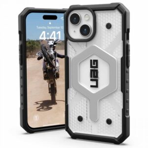 UAG Husa Pathfinder Magsafe iPhone 15 Plus Ice UAG Husa Pathfinder Magsafe iPhone 15 Plus Ice
