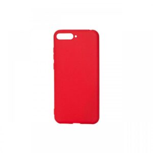 Husa Huawei Y6 2018 Procell Silicon Silky Rosu Husa Huawei Y6 2018 Procell Silicon Silky Rosu