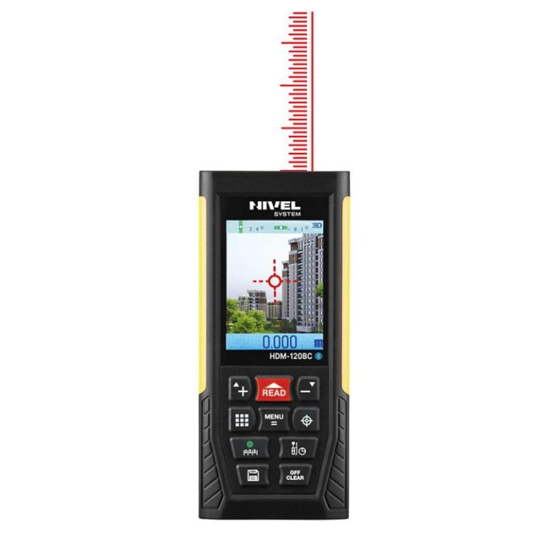 Telemetru laser Nivel System HDM-120BC cu fascicul laser rosu