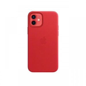 Husa Original iPhone 12 / 12 Pro Apple Leather, MagSafe, Red Husa Original iPhone 12 / 12 Pro Apple Leather, MagSafe, Red