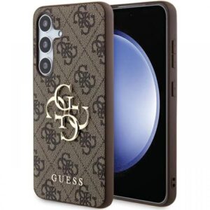 Guess Husa PU 4G Metal Logo Samsung Galaxy A35 5G Gri Guess Husa PU 4G Metal Logo Samsung Galaxy A35 5G Gri