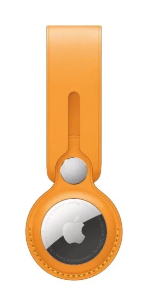 Breloc Apple MM023ZM/A pentru AirTag Leather Loop California Poppy (Seasonal Summer2021) Breloc Apple MM023ZM/A pentru AirTag Leather Loop California Poppy (Seasonal Summer2021)