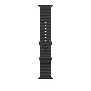 Curea Smartwatch Apple pentru Apple Watch 49mm Black Ocean Band Black Titanium Finish Curea Smartwatch Apple pentru Apple Watch 49mm Black Ocean Band Black Titanium Finish