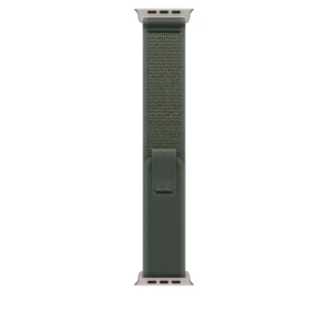 Curea Smartwatch Apple pentru Apple Watch 49mm Green Trail Loop S/M Natural Titanium Finish Curea Smartwatch Apple pentru Apple Watch 49mm Green Trail Loop S/M Natural Titanium Finish