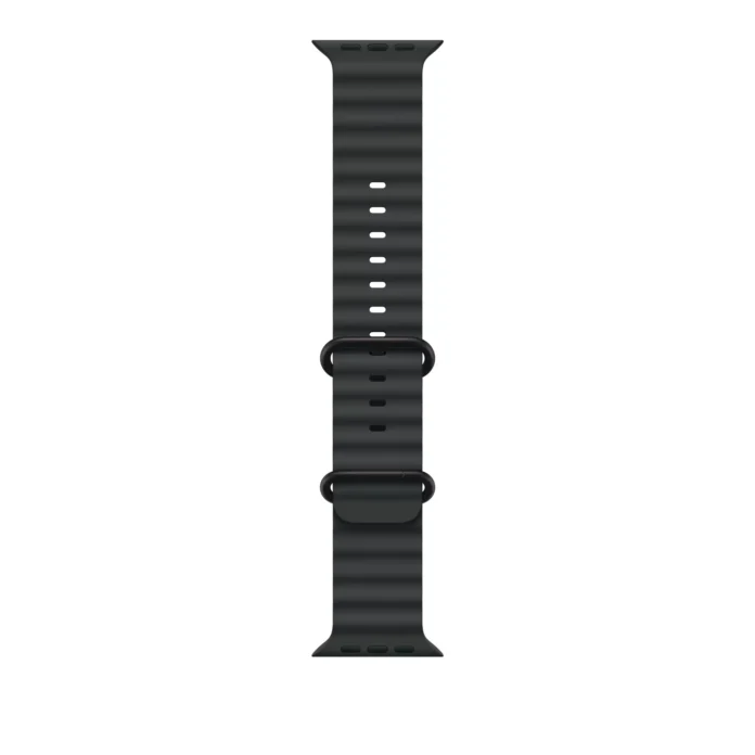 Curea Smartwatch Apple pentru Apple Watch 49mm Ice Blue Ocean Band Natural Titanium Finish Curea Smartwatch Apple pentru Apple Watch 49mm Ice Blue Ocean Band Natural Titanium Finish