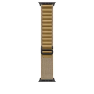 Curea Smartwatch Apple pentru Apple Watch 49mm Tan Alpine Loop Small Black Titanium Finish Curea Smartwatch Apple pentru Apple Watch 49mm Tan Alpine Loop Small Black Titanium Finish