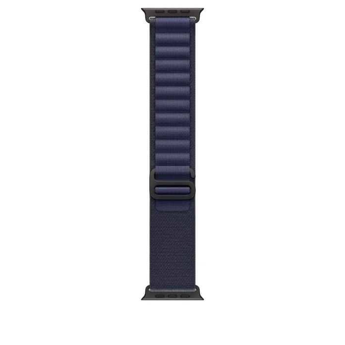 Curea Smartwatch Apple pentru Apple Watch 49mm Navy Alpine Loop Small Black Titanium Finish Curea Smartwatch Apple pentru Apple Watch 49mm Navy Alpine Loop Small Black Titanium Finish