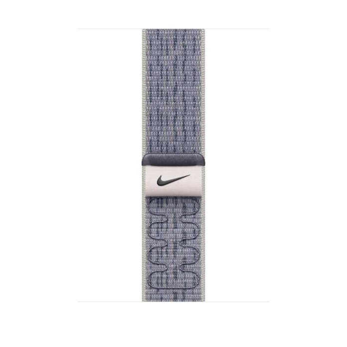 Curea Smartwatch Apple pentru Apple Watch 46mm Nike Sport Loop Grey/Blue Nike Sport Loop Curea Smartwatch Apple pentru Apple Watch 46mm Nike Sport Loop Grey/Blue Nike Sport Loop