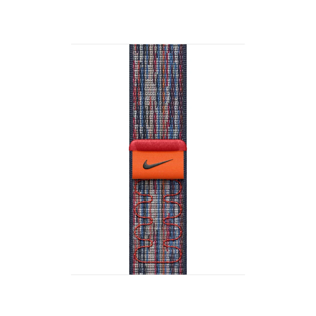 Curea Smartwatch Apple pentru Apple Watch 42mm Nike Sport Loop Blue/Red Nike Sport Loop Curea Smartwatch Apple pentru Apple Watch 42mm Nike Sport Loop Blue/Red Nike Sport Loop