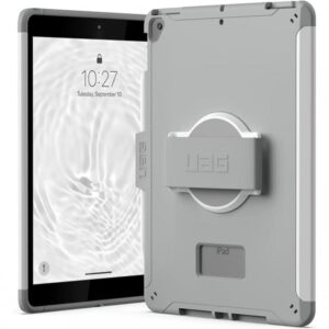 UAG Husa Scout With HandStrap iPad 10.2 inch(7th, 8th Gen, 9th Gen) White / Grey UAG Husa Scout With HandStrap iPad 10.2 inch(7th, 8th Gen, 9th Gen) White / Grey