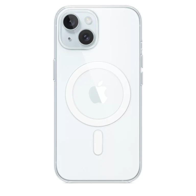 Husa de protectie Apple cu MagSafe MXRK3ZM/A pentru iPhone 15  Transparent