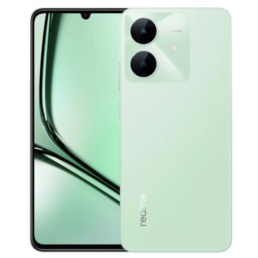 Telefon Mobil Realme Note 60X 128GB Flash 4GB RAM Dual SIM 4G Wilderness Green Garantie importator Telefon Mobil Realme Note 60X 128GB Flash 4GB RAM Dual SIM 4G Wilderness Green Garantie importator