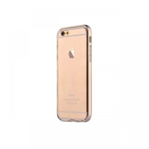 Husa iPhone 6 Devia Silicon Fresh Champagne Gold (cu bumper aluminiu) Husa iPhone 6 Devia Silicon Fresh Champagne Gold (cu bumper aluminiu)