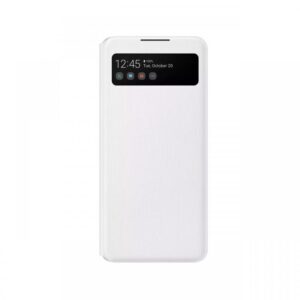 Husa Originala Samsung Galaxy A42 5G Smart S View Cover White Husa Originala Samsung Galaxy A42 5G Smart S View Cover White