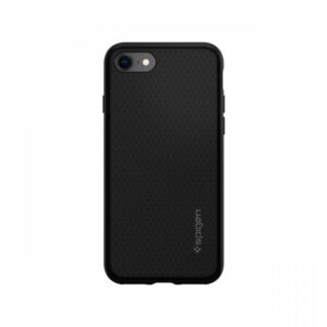 Husa iPhone SE2022 Spigen Liquid Air Black Husa iPhone SE2022 Spigen Liquid Air Black